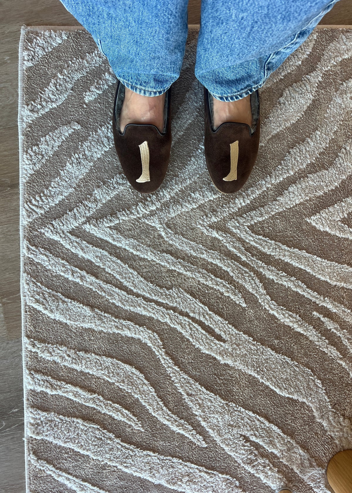 Augusta Sheepskin Coffee Brown Suede