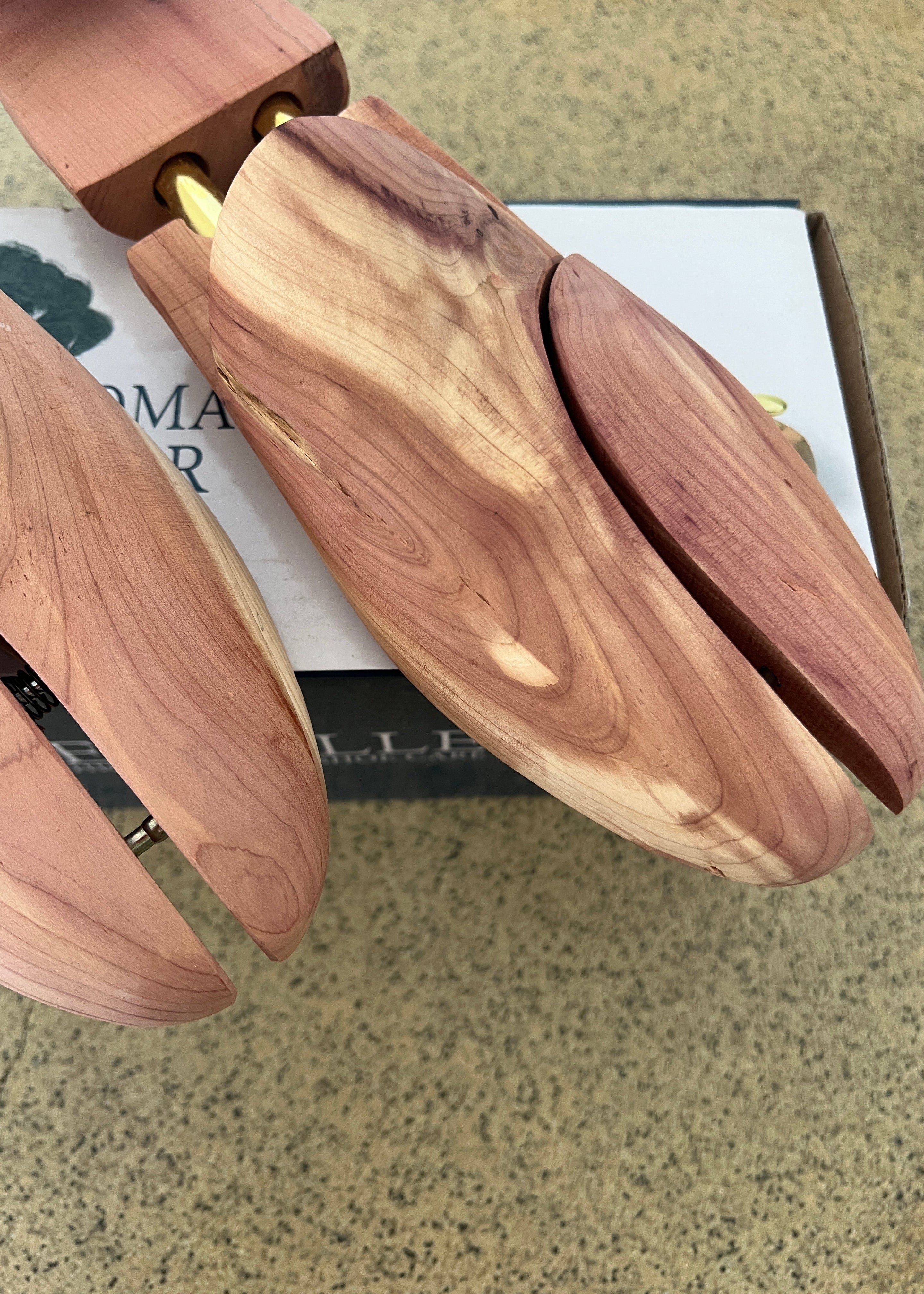 Shoe Block Cedar Wood