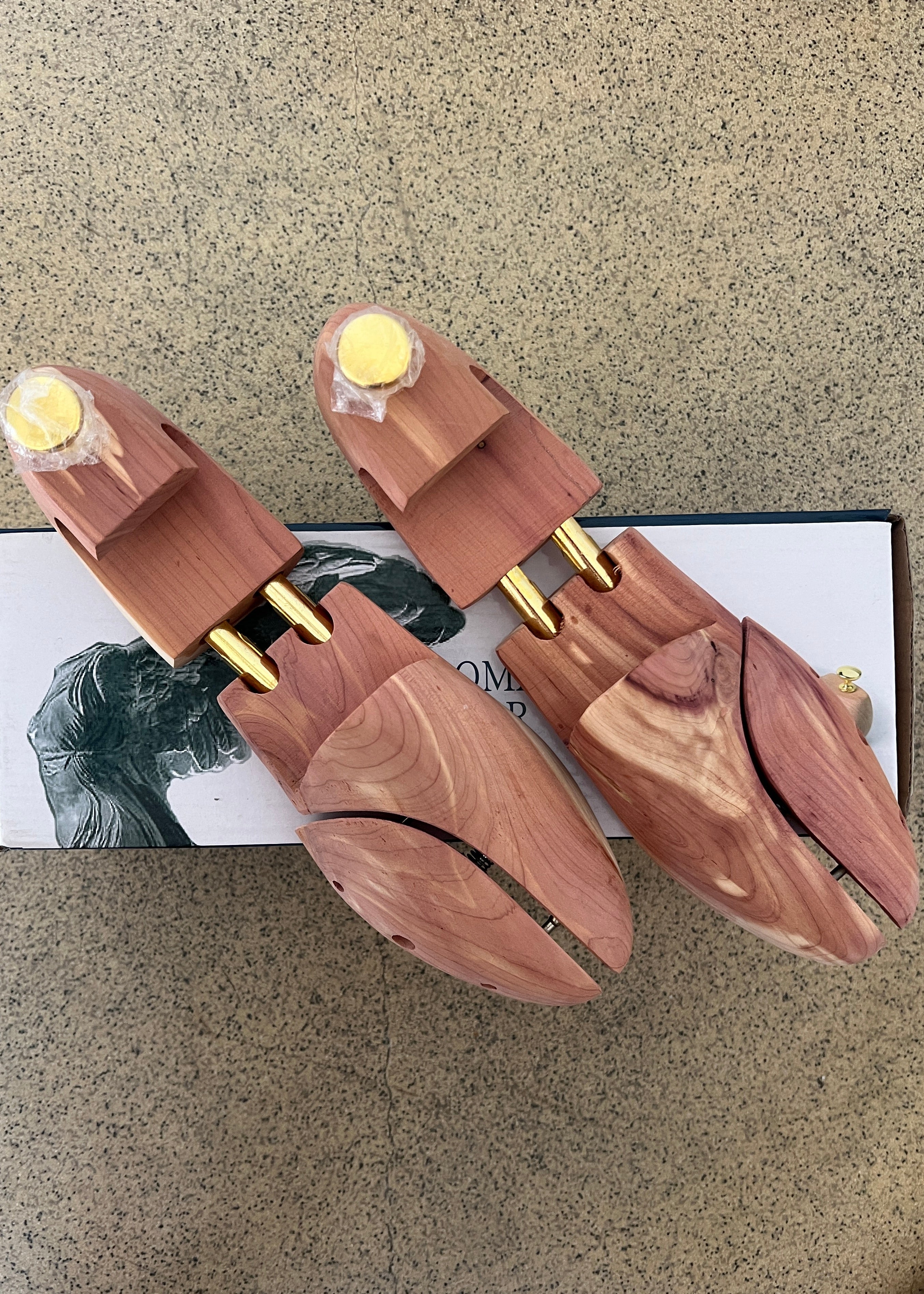 Shoe Block Cedar Wood