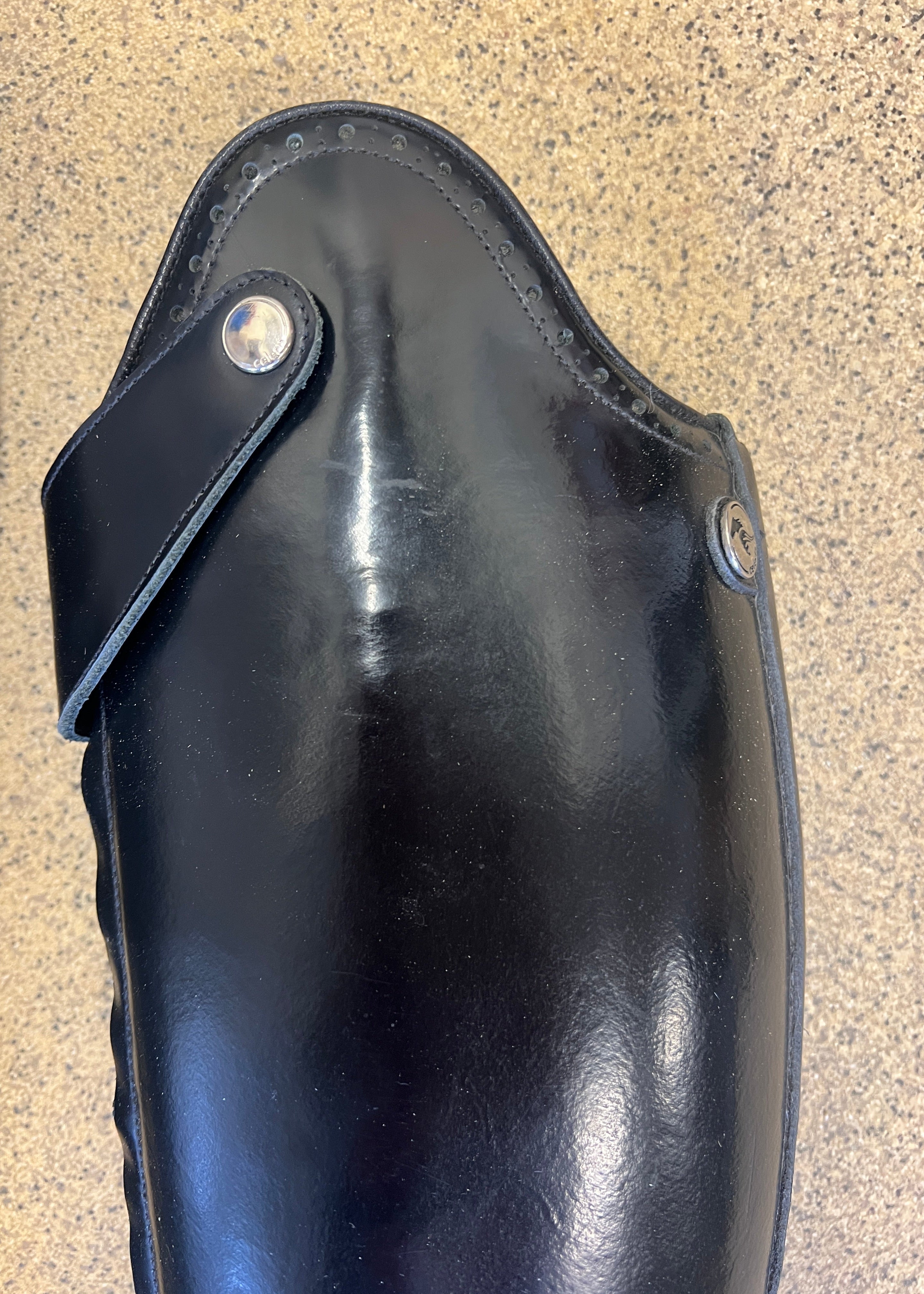 Polo Dressage Winter - Polished Black - Size 39/34/47