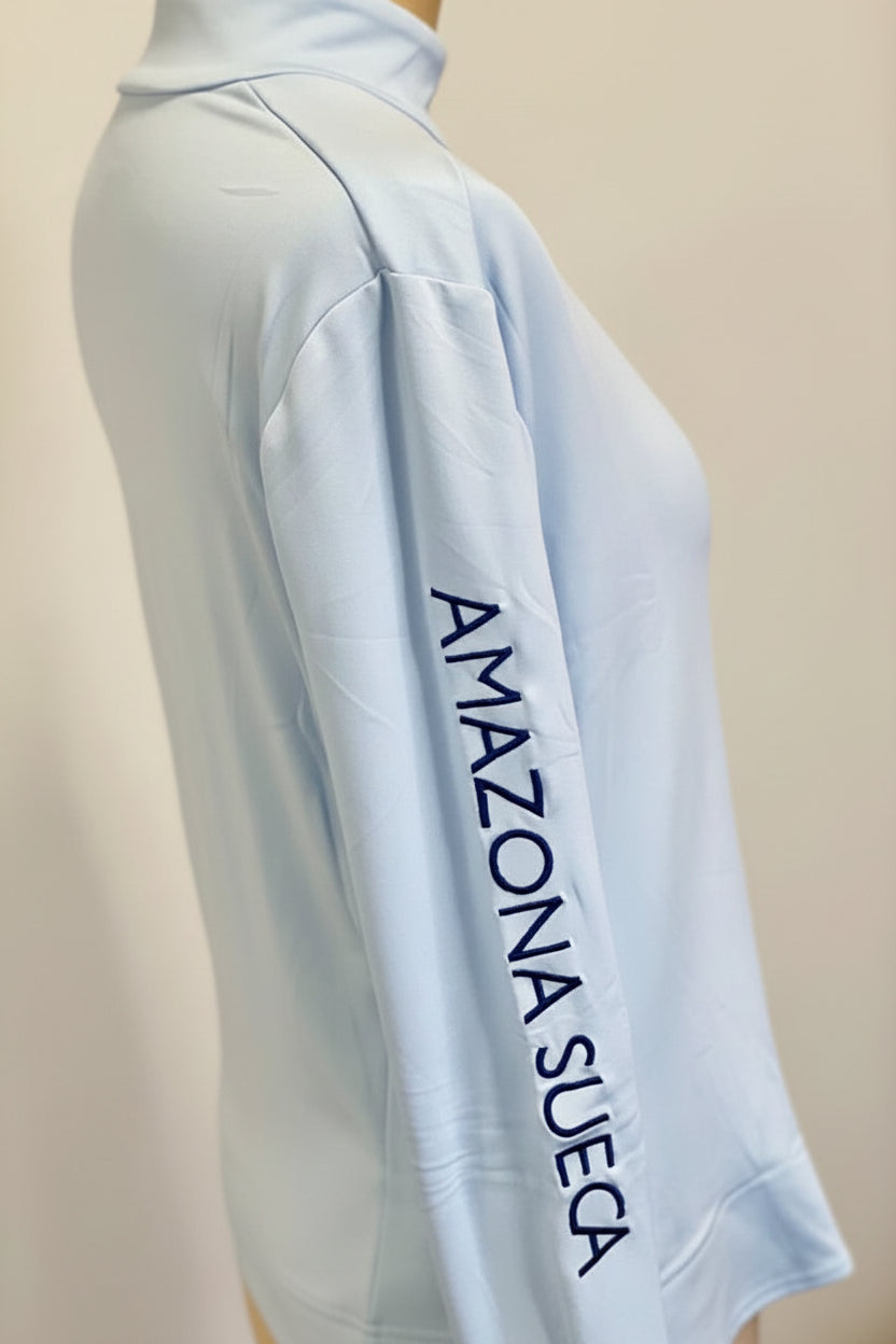 Flavia Base Turtleneck Shirt Light Blue