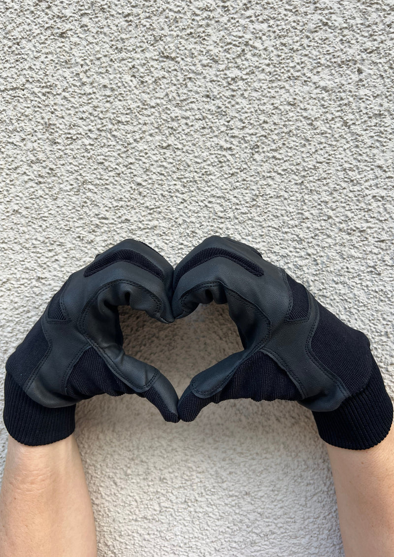 Luva Riding Gloves Black