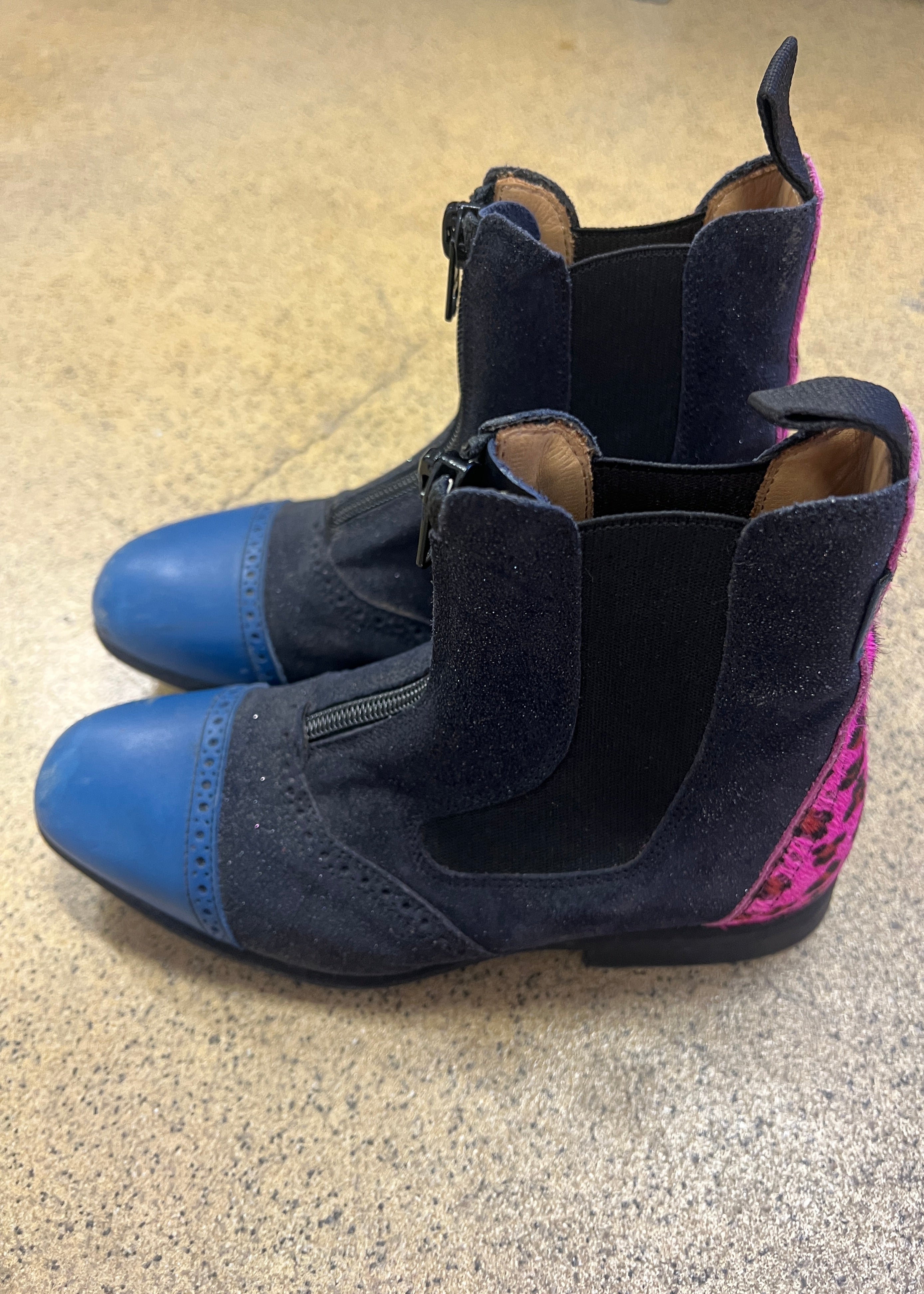 Mistral Navy shimmer/Royal Blue/Pink Leo - size 36