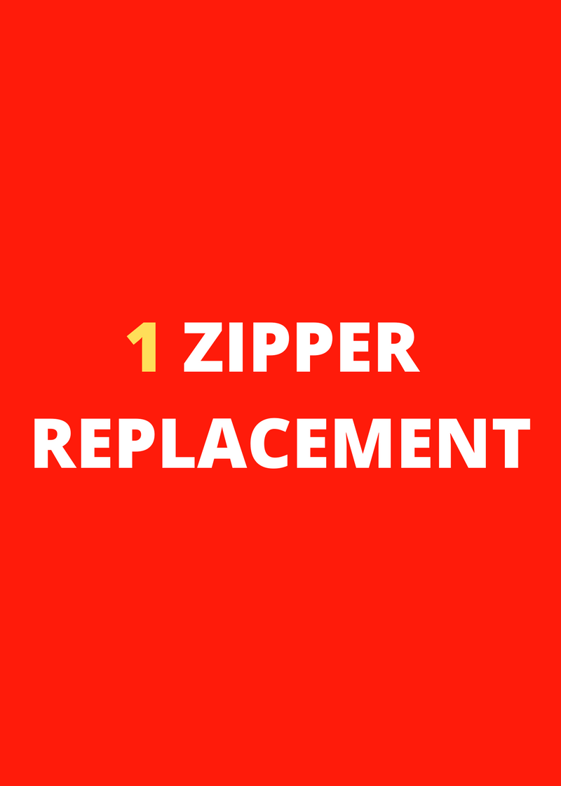 1 Zipper repair