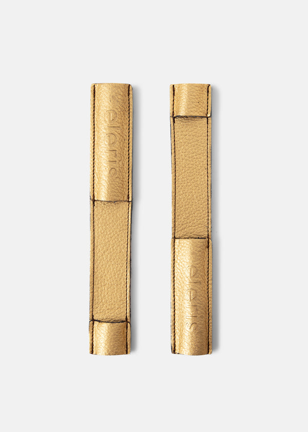 Spur Protectors Textured Gold