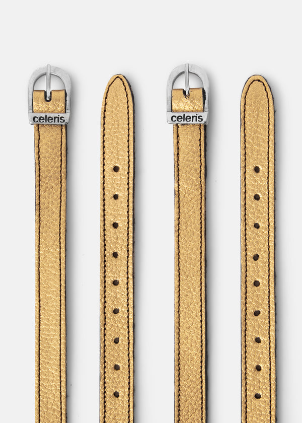 Spur Straps Textured Gold