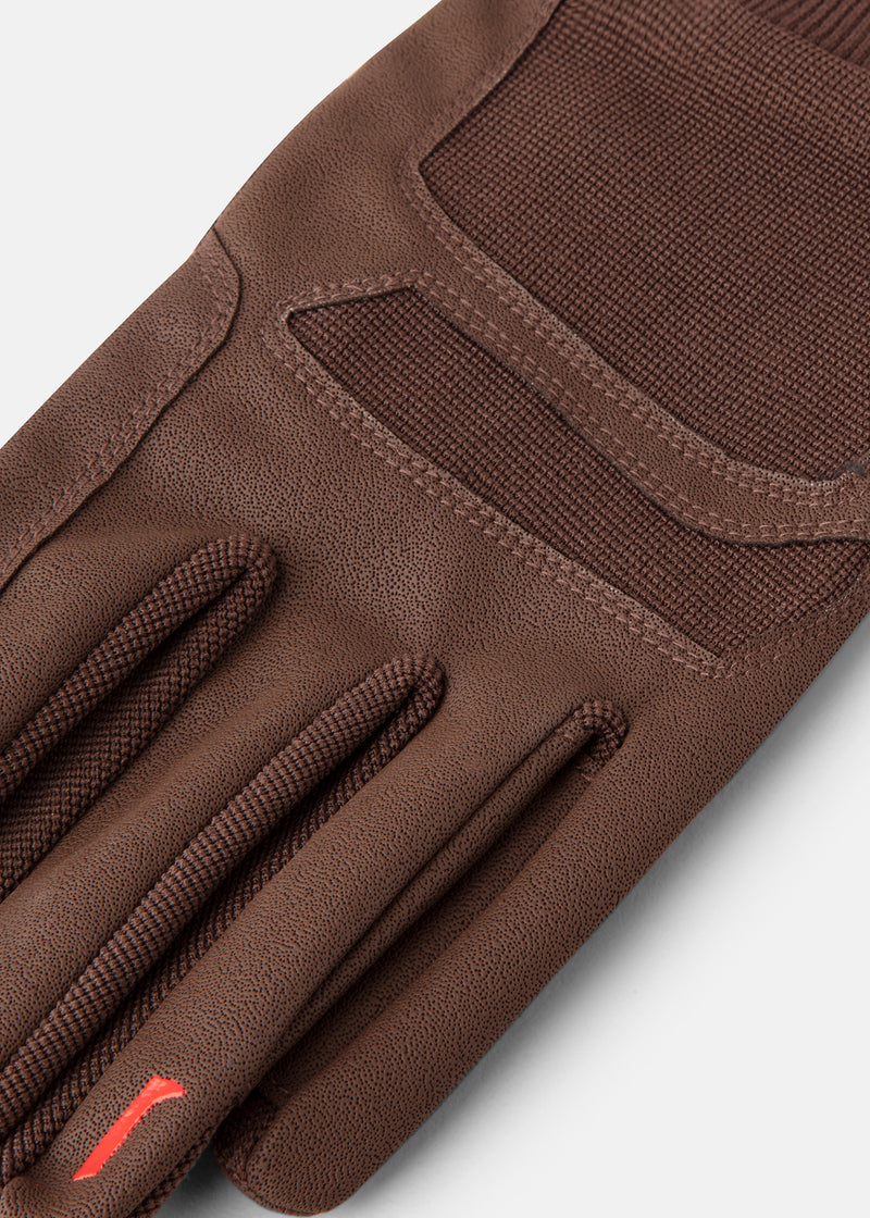 Luva Riding Gloves Coffee
