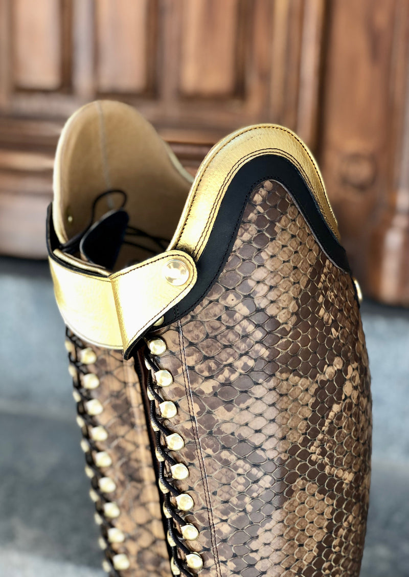 BIA - Faux Croco/Gold - Size 40