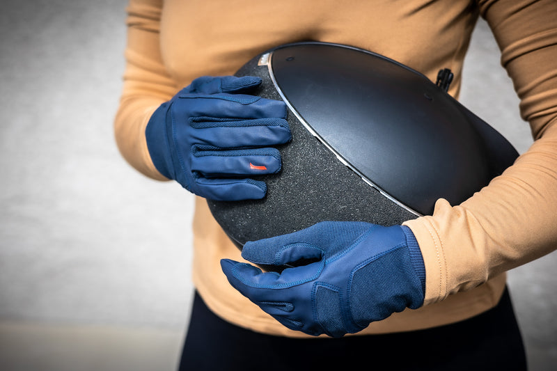 Luva Riding Gloves Navy