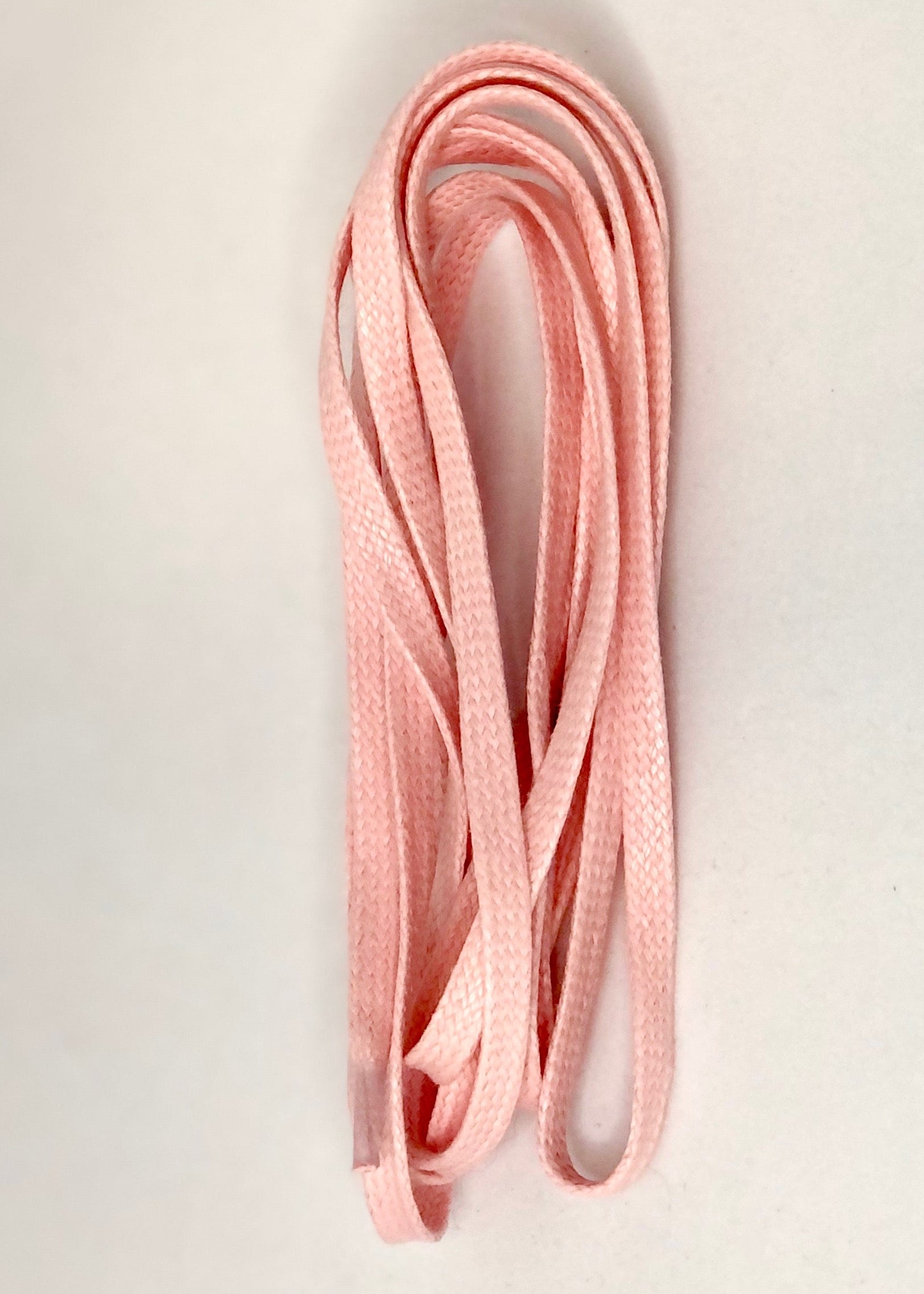 Skosnören Ridstövlar 240 cm Platt Vaxad Bomull Rosa