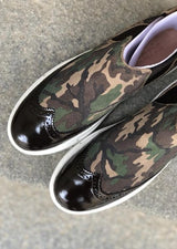 Camouflage Suede