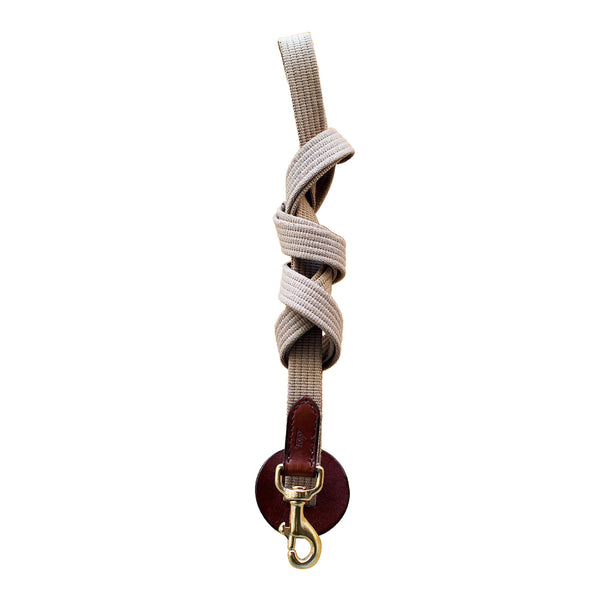 Beige Cotton Web Lead