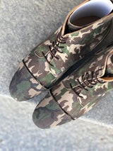 Camouflage Suede