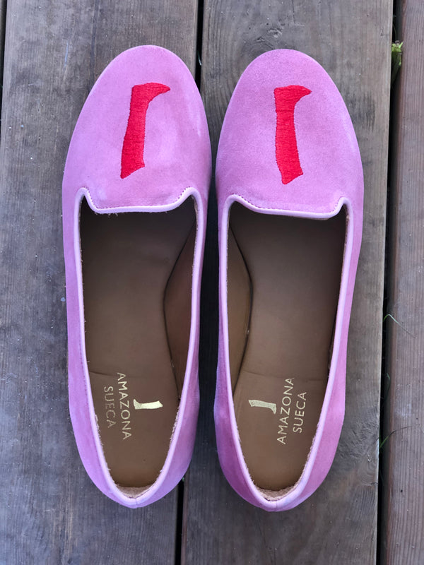 AUGUSTA Ballerina Pink Suede