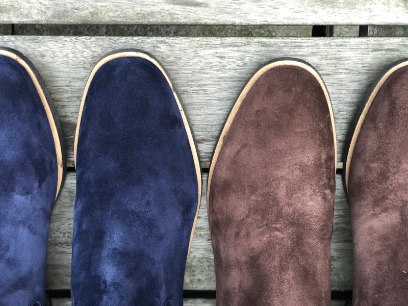 MOEMA Chelsea Boot Coffee Brown Suede