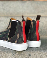 Camouflage Suede