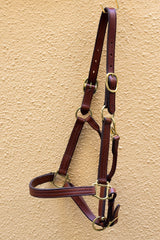 Triple Stitched Halter Havanna