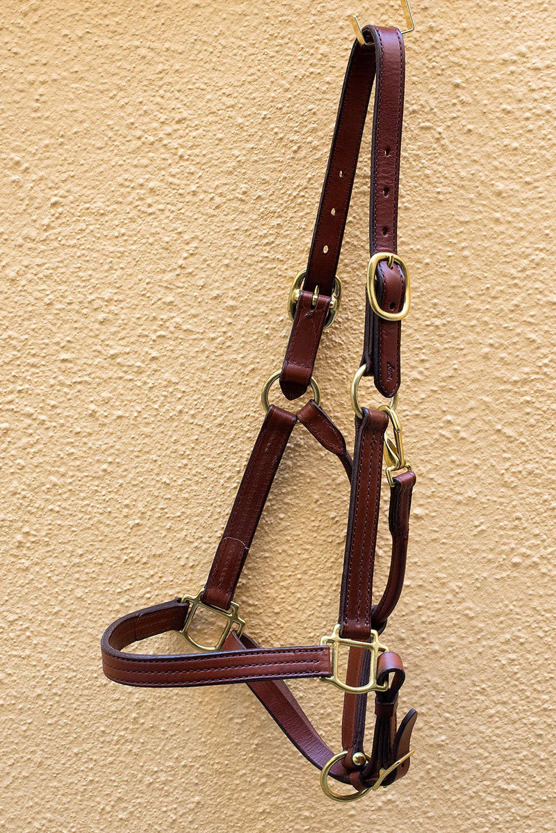 Triple Stitched Halter Havanna