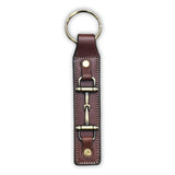 Keyring Snaffle Bit in Oakbark